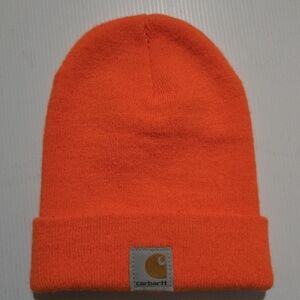 Carhartt Vibrant Orange Knit Cuffed Beanie